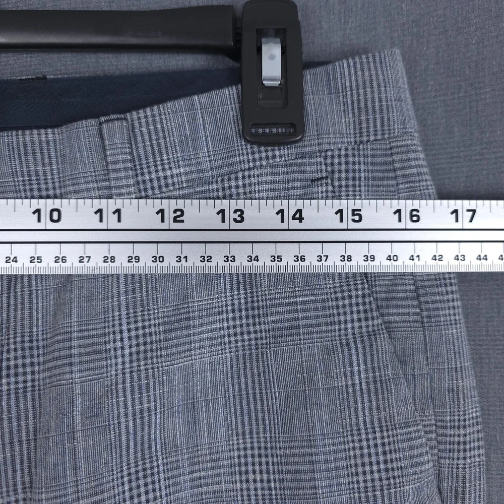 Bonobos Tollegno 1900 Dress Pants Mens 32x32‎ (Fits 32x31) Glen Check Wool Blend